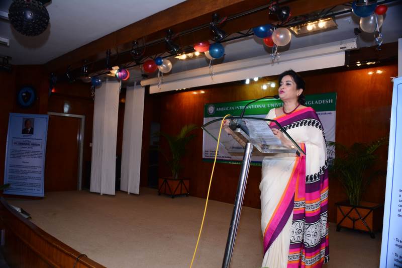 Ms. Selima Ahmad featured as distinguished speaker in the Dr. Anwarul Abedin  lecture series
