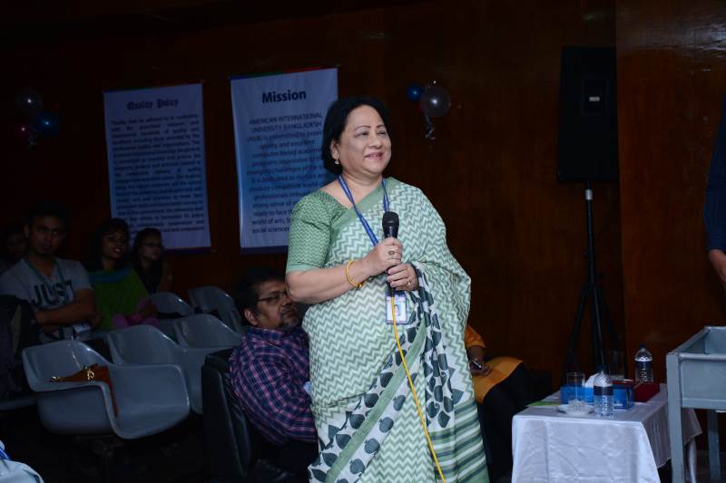 Ms. Selima Ahmad featured as distinguished speaker in the Dr. Anwarul Abedin  lecture series